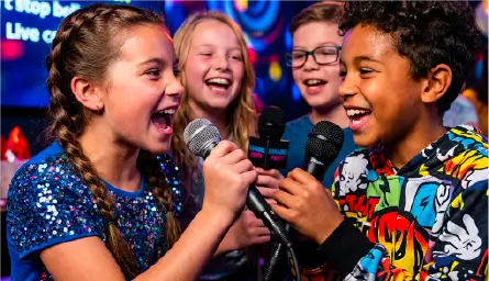Kids singing